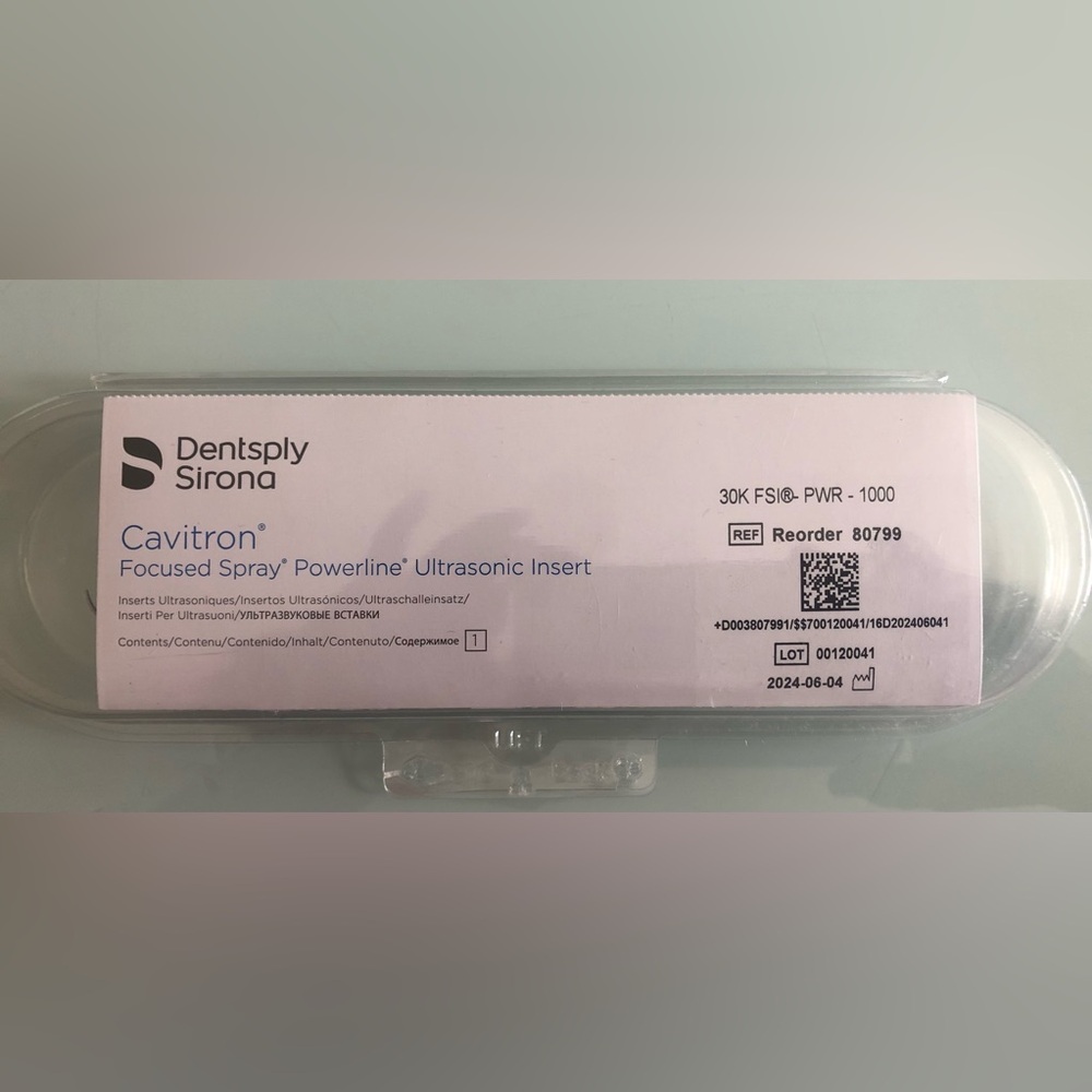 DENTAL HYGIENISTS! CAVITRON insert New and still sealed from Dentsply.